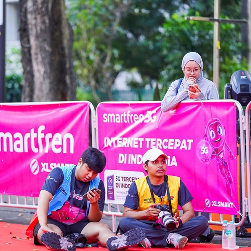 Race photo from SMARTFREN RUN 2026