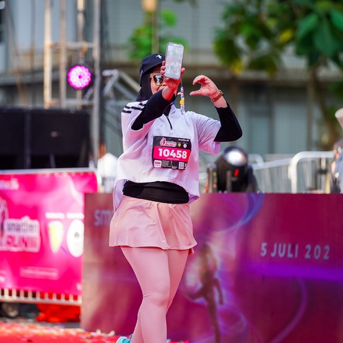 Race photo from SMARTFREN RUN 2026