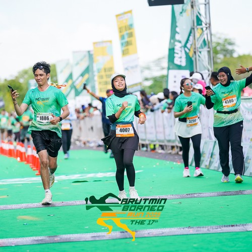 Race photo from ARUTMIN BORNEO RUN 2025