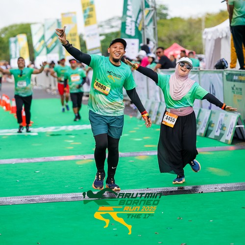 Race photo from ARUTMIN BORNEO RUN 2025