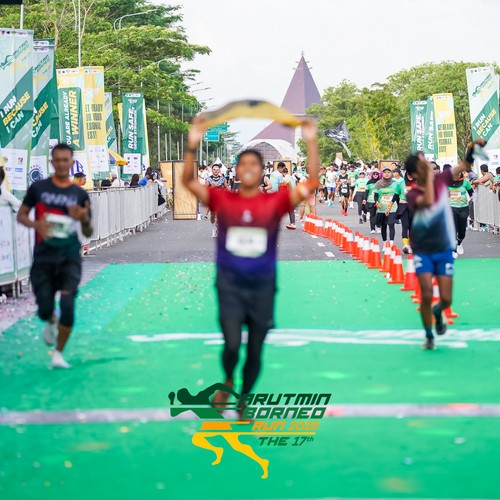 Race photo from ARUTMIN BORNEO RUN 2025