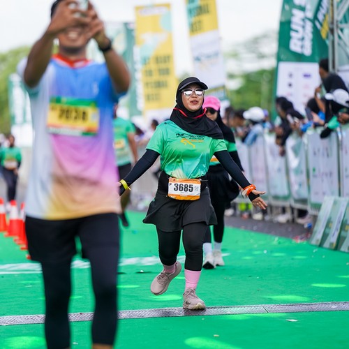 Race photo from ARUTMIN BORNEO RUN 2025