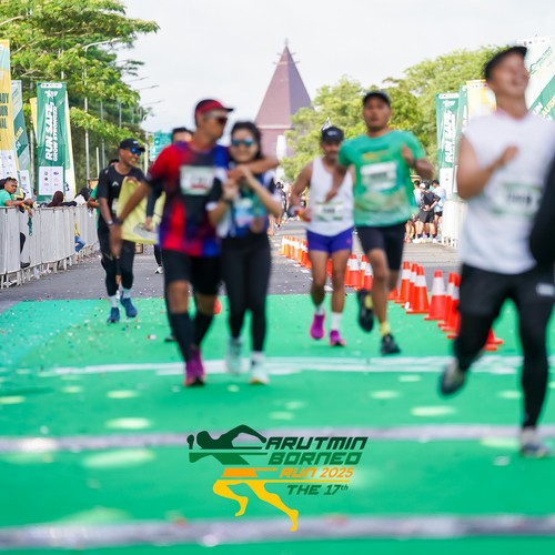 Race photo from ARUTMIN BORNEO RUN 2025