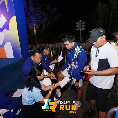 Race photo from ISOPLUS RUN 2026 - JAKARTA