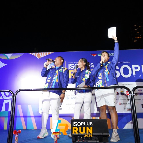 Race photo from ISOPLUS RUN 2026 - JAKARTA