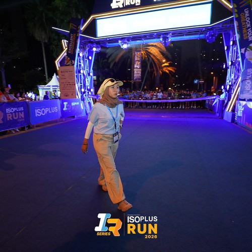 Race photo from ISOPLUS RUN 2026 - JAKARTA