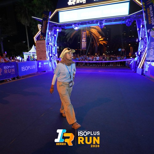 Race photo from ISOPLUS RUN 2026 - JAKARTA