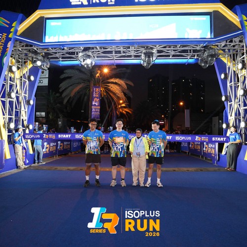 Race photo from ISOPLUS RUN 2026 - JAKARTA