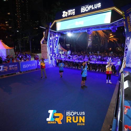 Race photo from ISOPLUS RUN 2026 - JAKARTA