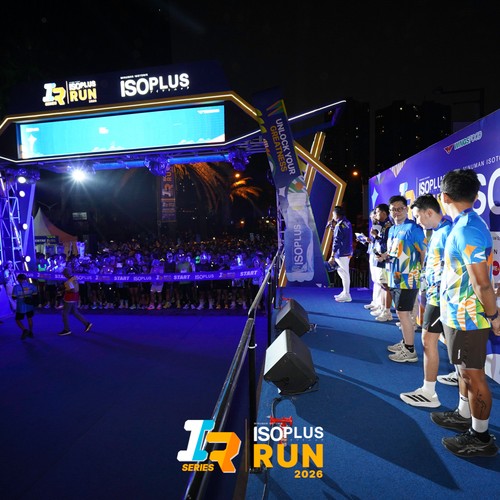 Race photo from ISOPLUS RUN 2026 - JAKARTA