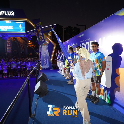 Race photo from ISOPLUS RUN 2026 - JAKARTA