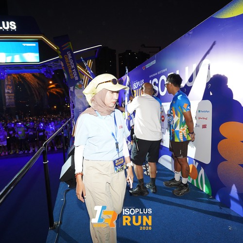 Race photo from ISOPLUS RUN 2026 - JAKARTA