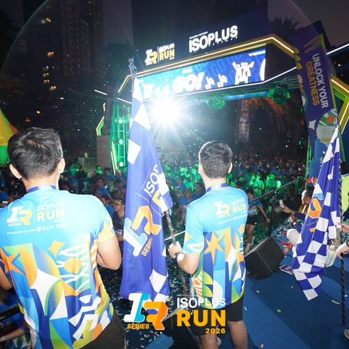 Race photo from ISOPLUS RUN 2026 - JAKARTA