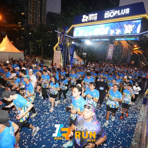 Race photo from ISOPLUS RUN 2026 - JAKARTA