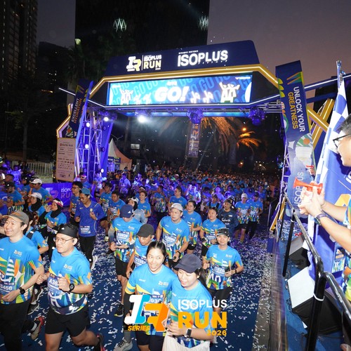 Race photo from ISOPLUS RUN 2026 - JAKARTA