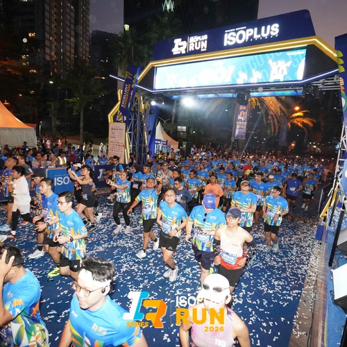 Race photo from ISOPLUS RUN 2026 - JAKARTA