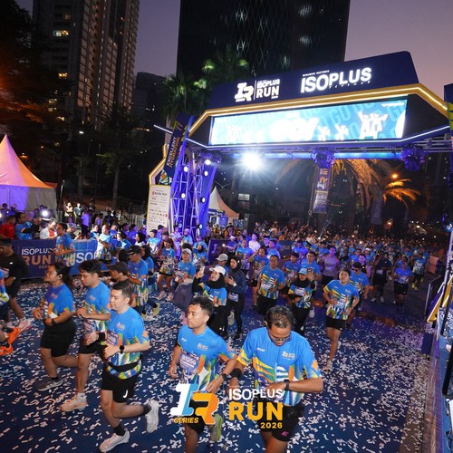 Race photo from ISOPLUS RUN 2026 - JAKARTA