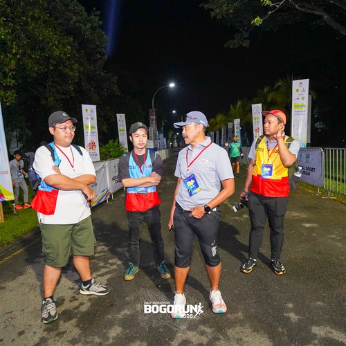 Race photo from BOGORUN 2026