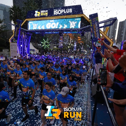 Race photo from ISOPLUS RUN 2026 - JAKARTA