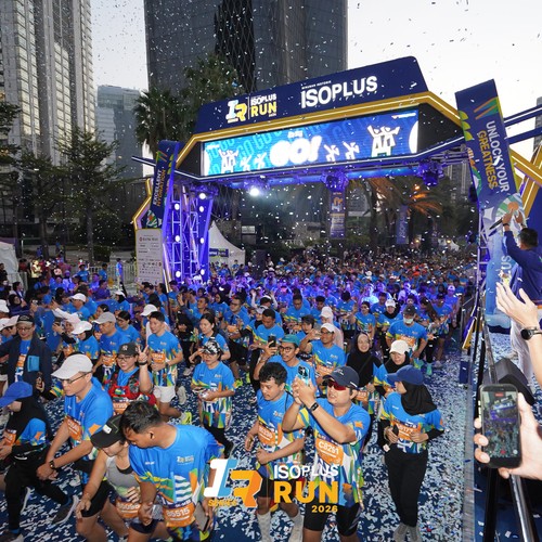 Race photo from ISOPLUS RUN 2026 - JAKARTA