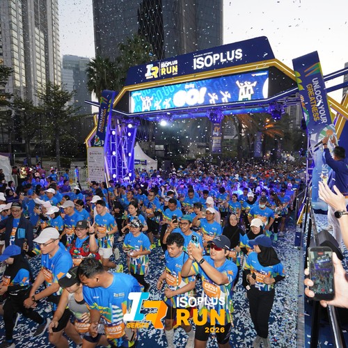 Race photo from ISOPLUS RUN 2026 - JAKARTA