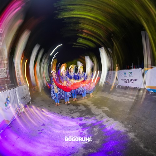 Race photo from BOGORUN 2026