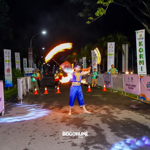 Race photo from BOGORUN 2026