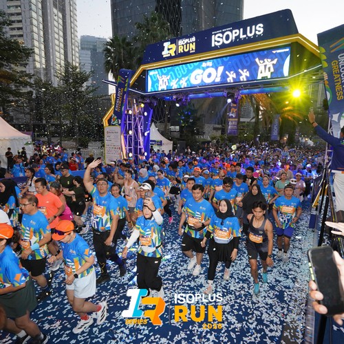 Race photo from ISOPLUS RUN 2026 - JAKARTA