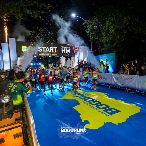 Race photo from BOGORUN 2026