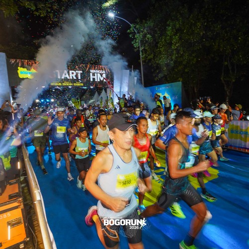 Race photo from BOGORUN 2026