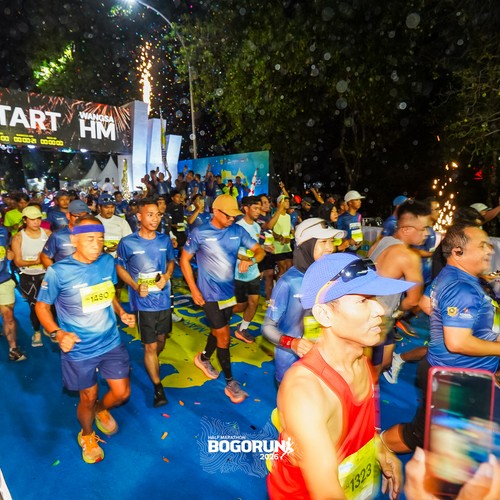 Race photo from BOGORUN 2026