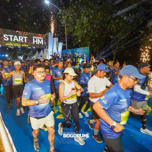 Race photo from BOGORUN 2026