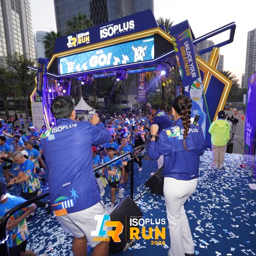 Race photo from ISOPLUS RUN 2026 - JAKARTA
