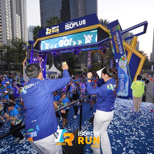 Race photo from ISOPLUS RUN 2026 - JAKARTA