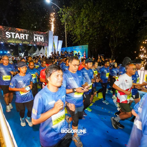 Race photo from BOGORUN 2026