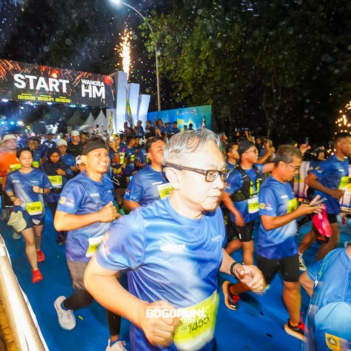 Race photo from BOGORUN 2026
