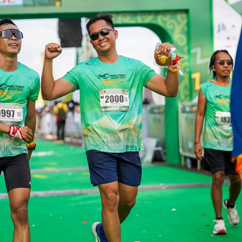 Race photo from ARUTMIN BORNEO RUN 2025