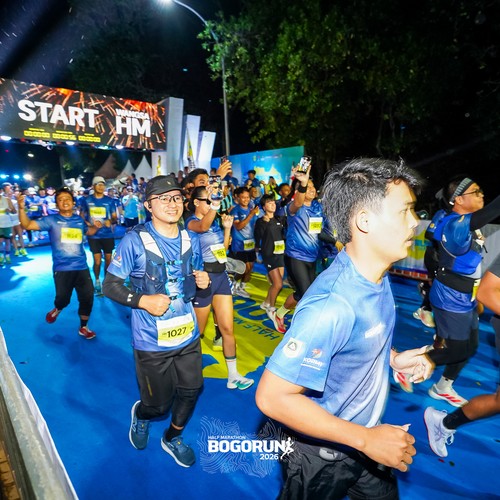 Race photo from BOGORUN 2026