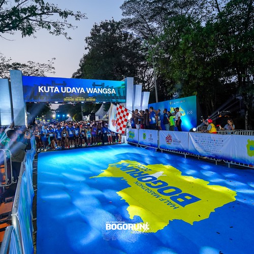 Race photo from BOGORUN 2026