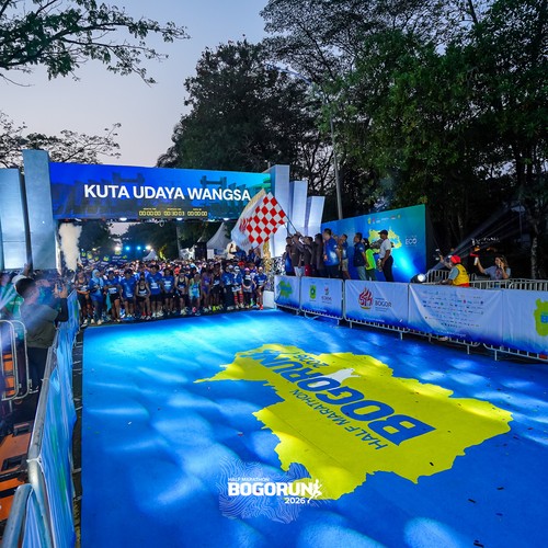 Race photo from BOGORUN 2026