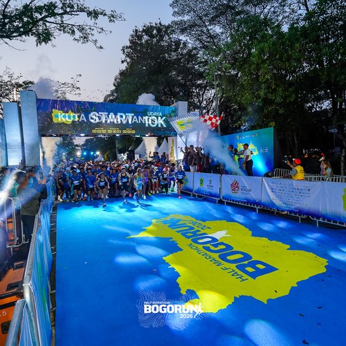 Race photo from BOGORUN 2026