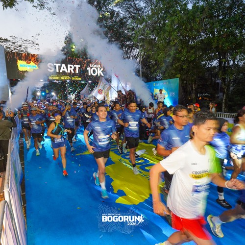 Race photo from BOGORUN 2026