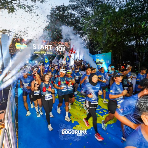 Race photo from BOGORUN 2026