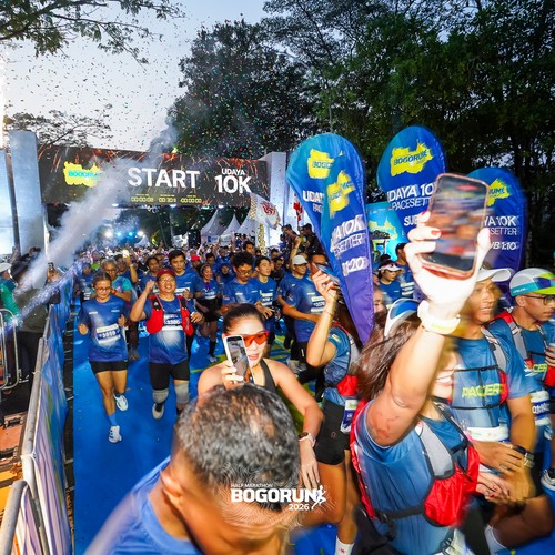 Race photo from BOGORUN 2026