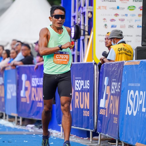Race photo from ISOPLUS RUN 2026 - JAKARTA