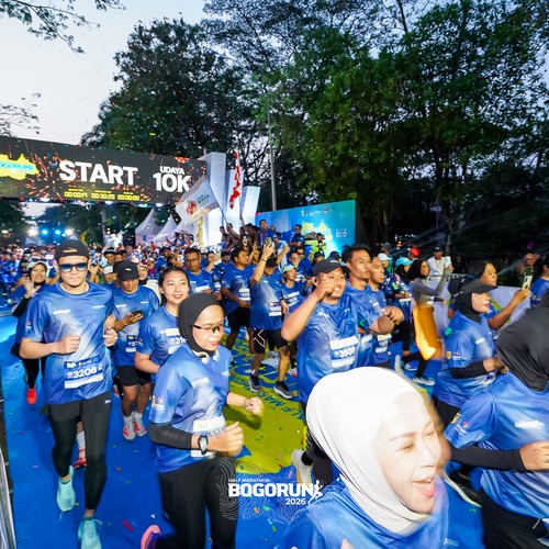 Race photo from BOGORUN 2026