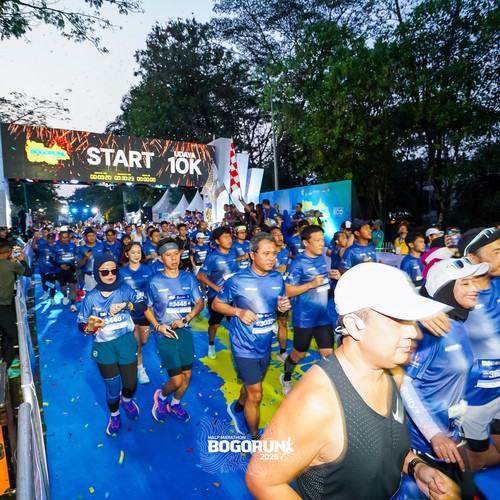 Race photo from BOGORUN 2026