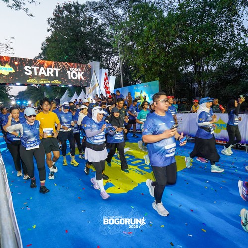 Race photo from BOGORUN 2026