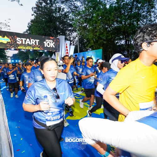 Race photo from BOGORUN 2026
