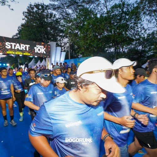 Race photo from BOGORUN 2026